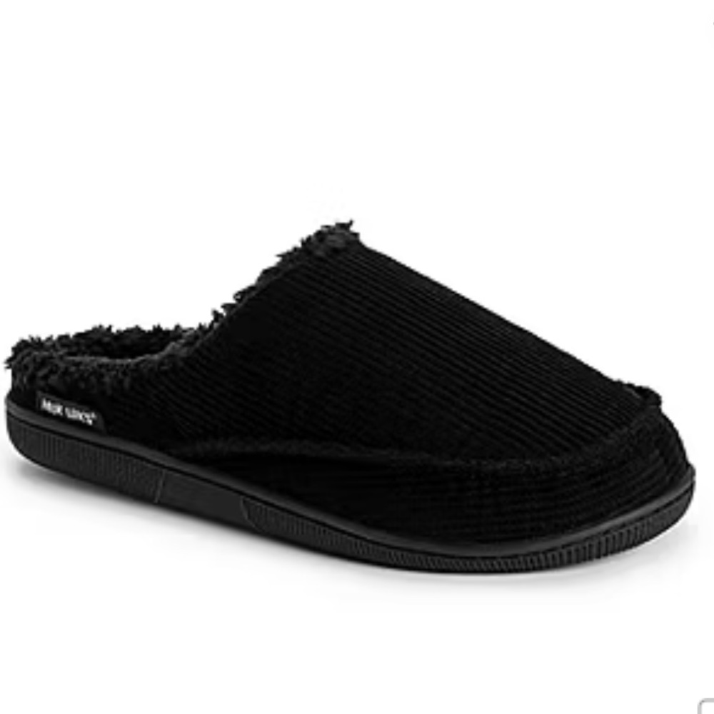 Muk Luks Mens Memory Foam Clog Slippers
